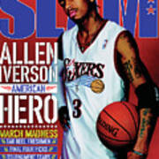 Allen Iverson: American Hero Slam Cover Poster