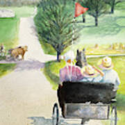 Amish Buggy Ride Poster