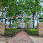 Anderson University Entrance Poster