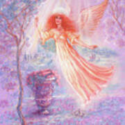 Angel Of Sacred Glade Poster