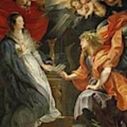 Annunciation To Saint Mary, 1609 Canvas, 224 X 200 Cm Inv. 685. Poster