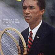 Arthur Ashe, Tennis Sports Illustrated Cover Poster