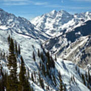 Aspen Highlands Maroon Bells Viewpoint Poster