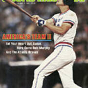 Atlanta Braves Dale Murphy... Sports Illustrated Cover Poster