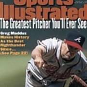 Atlanta Braves Greg Maddux... Sports Illustrated Cover Poster