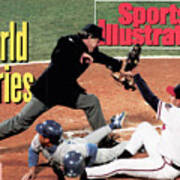 Atlanta Braves John Smoltz, 1992 World Series Sports Illustrated Cover Poster