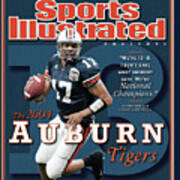 Auburn University Qb Jason Campbell, 2004 Ncaa Perfect Sports Illustrated Cover Poster