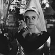 Audrey Hepburn In Costume Poster