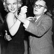 Author Truman Capote Dancing Poster