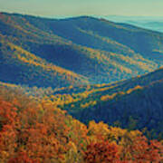 Autumn In The Shenandoah Valley Poster