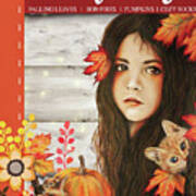 Autumn - Seasons Series - Sign Flag Design Poster