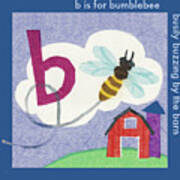 B Is For Bee Poster
