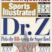 Bad News, Buffalo For The 3rd Straight Year Dr. Z Picks Sports Illustrated Cover Poster