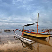 Bali - Traditional Fishing Boat Poster