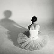 Ballet Dancer In Tutu Poster