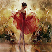 Ballet Girl 8834j Poster