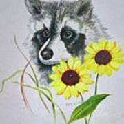 Bandit And The Sunflowers Poster