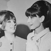 Barbara Streisand And Audrey Hepburn Poster