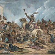Battle Between The Georgians Poster