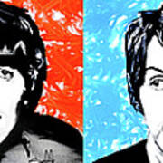 Beatles John George Paul And Ringo Poster