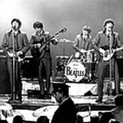 Beatles Perform In Washington, D.c Poster