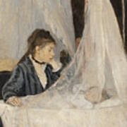 Berthe Morisot Le Berceau The Cradle. Date/period 1872. Painting. Oil On Canvas. Poster
