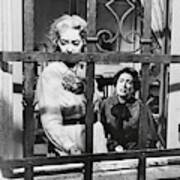 Bette Davis And Joan Crawford In What Ever Happened To Baby Jane? -1962-. Poster