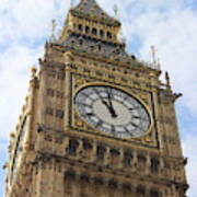 Big Ben Clock Tower Poster