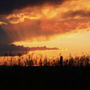 Big Sky Sunset Poster