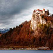 Bled Castle Poster