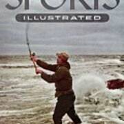 Bob Sylvester, Surf Casting Sports Illustrated Cover Poster