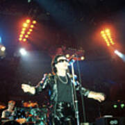 Bono Of U2 In Concert Poster