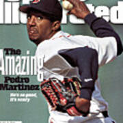 Boston Red Sox Pedro Martinez... Sports Illustrated Cover Poster