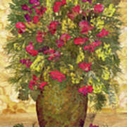 Bouquet In Vase 5 Poster
