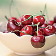 Bowl Of Cherries Poster