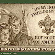 Boy Scouts 1950 Poster