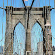 Brooklyn Bridge - New York, N.y. Poster