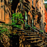 Brooklyn Heights Summer No.3 - A New York Impression Poster