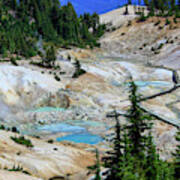 Bumpass Hell Overlook Poster