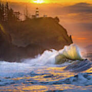 Cape Disappointment Sunrise Poster
