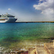 Caribbean Cruise Poster