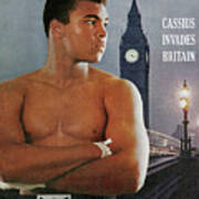 Cassius Invades Britain Sports Illustrated Cover Poster