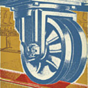 Caster Wheel Poster