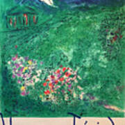 Chagall Exhibition 1973 Poster