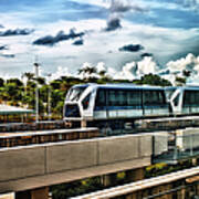 Changi Airport Skytrain System Poster