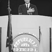 Charlton Heston Leading The Pledge Poster