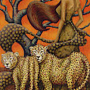 Cheetah's Gaze Poster