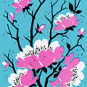 Cherry Blossoms Poster