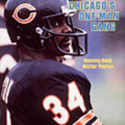 Chicago Bears Walter Payton Sports Illustrated Cover Poster