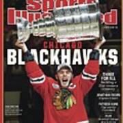 Chicago Blackhawks, 2015 Nhl Stanley Cup Champhions Sports Illustrated Cover Poster